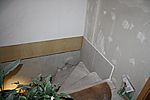 Der Treppenabgang zum Keller - unser größtes Sorgenkind!