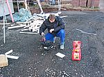Grillfest im Dezember - irre aber klasse :-)