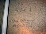 Auch die allerletzte fehlende Leitung im EG wurde gelegt