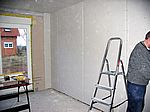 Die letzte lange Wand ist dicht