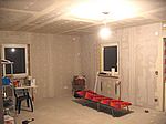 Im Wohnzimmer haben wir nun auch richtiges Licht mit Schalter :-)