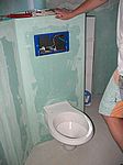Dann ist die Toilette dran...