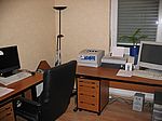 Auch im Büro sind die meisten Geräte wieder in Betrieb