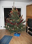 Der geschmückte Baum...