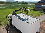 Auf diesem Teil der Garage wird unser "Balkon" entstehen