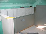 Weiter geht es an WC und Badewanne