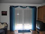 Die Fensterdeko in unserem Wohnzimmer ist nun abgeschlossen