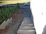 Die Treppe dagegen ist ein Schock - so hatten wir das nicht geplant!