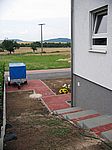 Auch der Anhänger steht jetzt am endgültigen Stellplatz