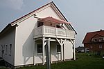 Die Markise für den großen Balkon