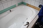 Die Badewanne ist wieder drin!