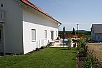 Blick auf die Terrasse